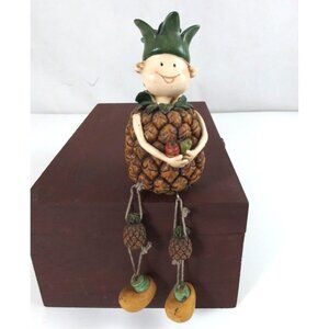 2006 WMG Anthropomorphic Pineapple Boy Food Shelf Sitter Figurine Rare